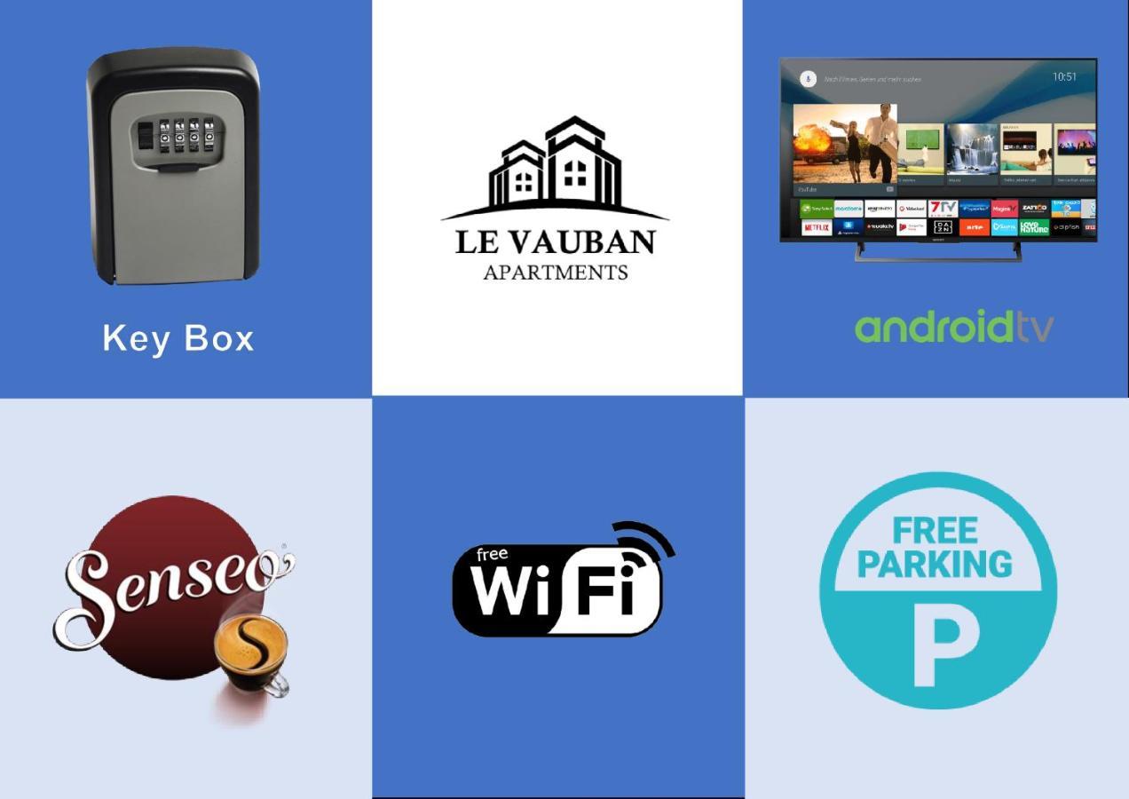Le Thannois - Appartement 2 Chambres, Salon, Cuisine Equipee, Parking Et Wifi Gratuit ミュルーズ エクステリア 写真